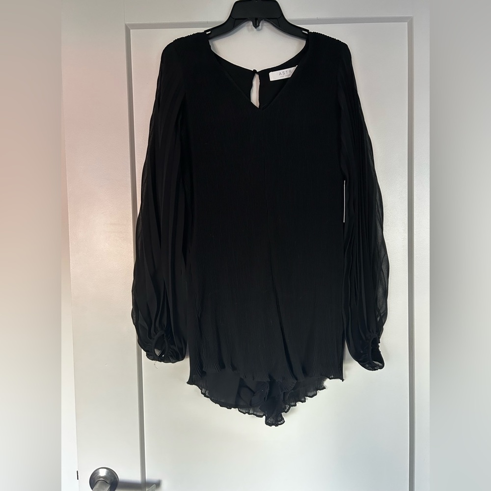 Black romper | XS (fits like a small) | NWT